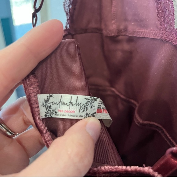 Free People Dress Women's Small Intimately Viper Velvet Chemise Bodycon Slip - Picture 6 of 6